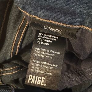 PAIGE Men's Slim Jeans in Deep Blue